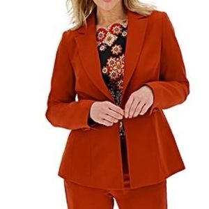 Kasper Rust Orange Formal Blazer
